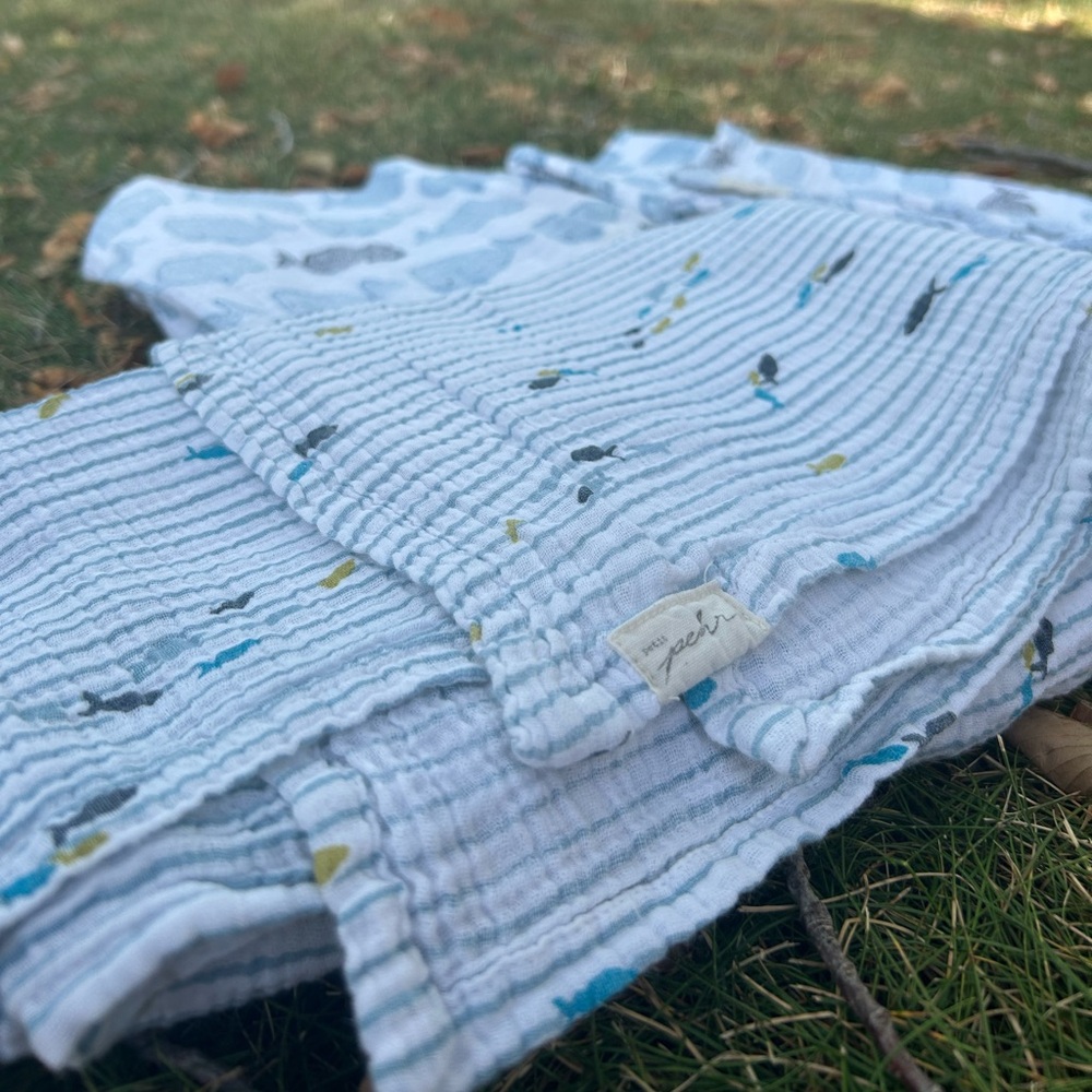 Pehr Swaddles (2) Ocean Theme